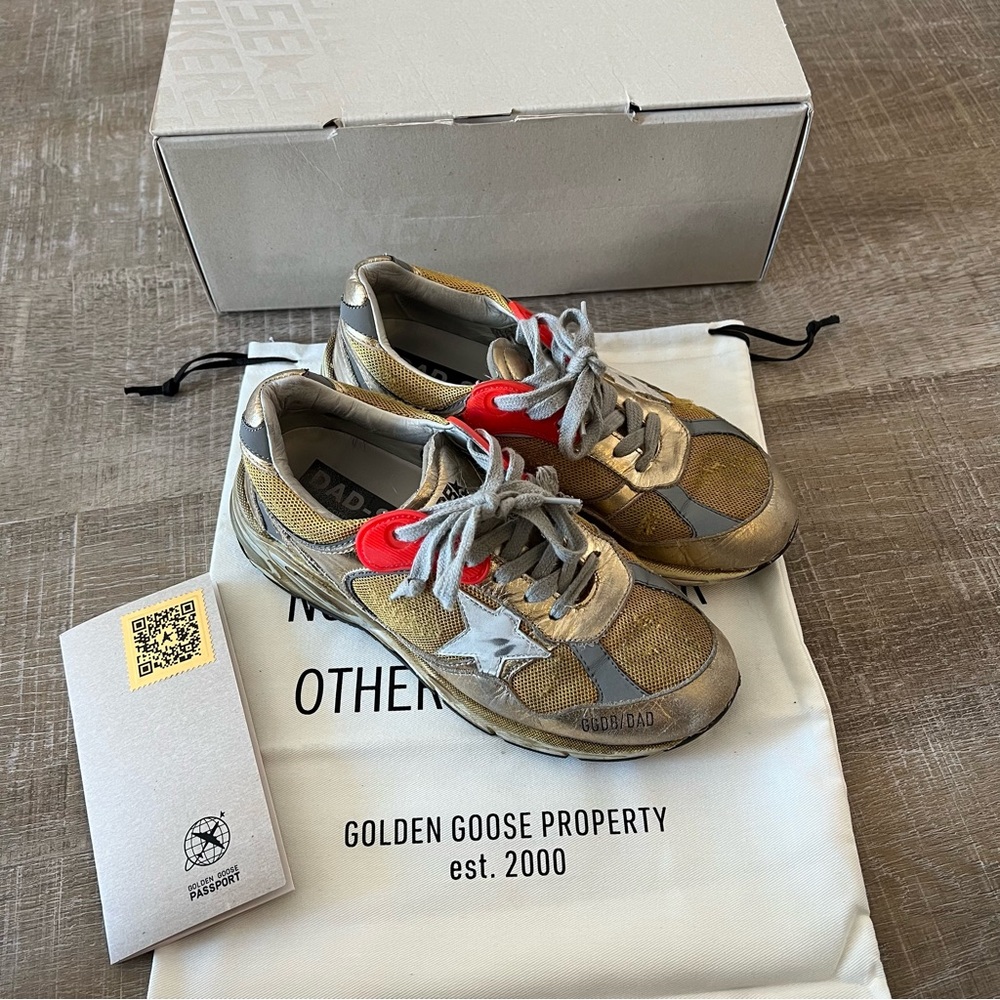 Golden Goose Gold Dad Star